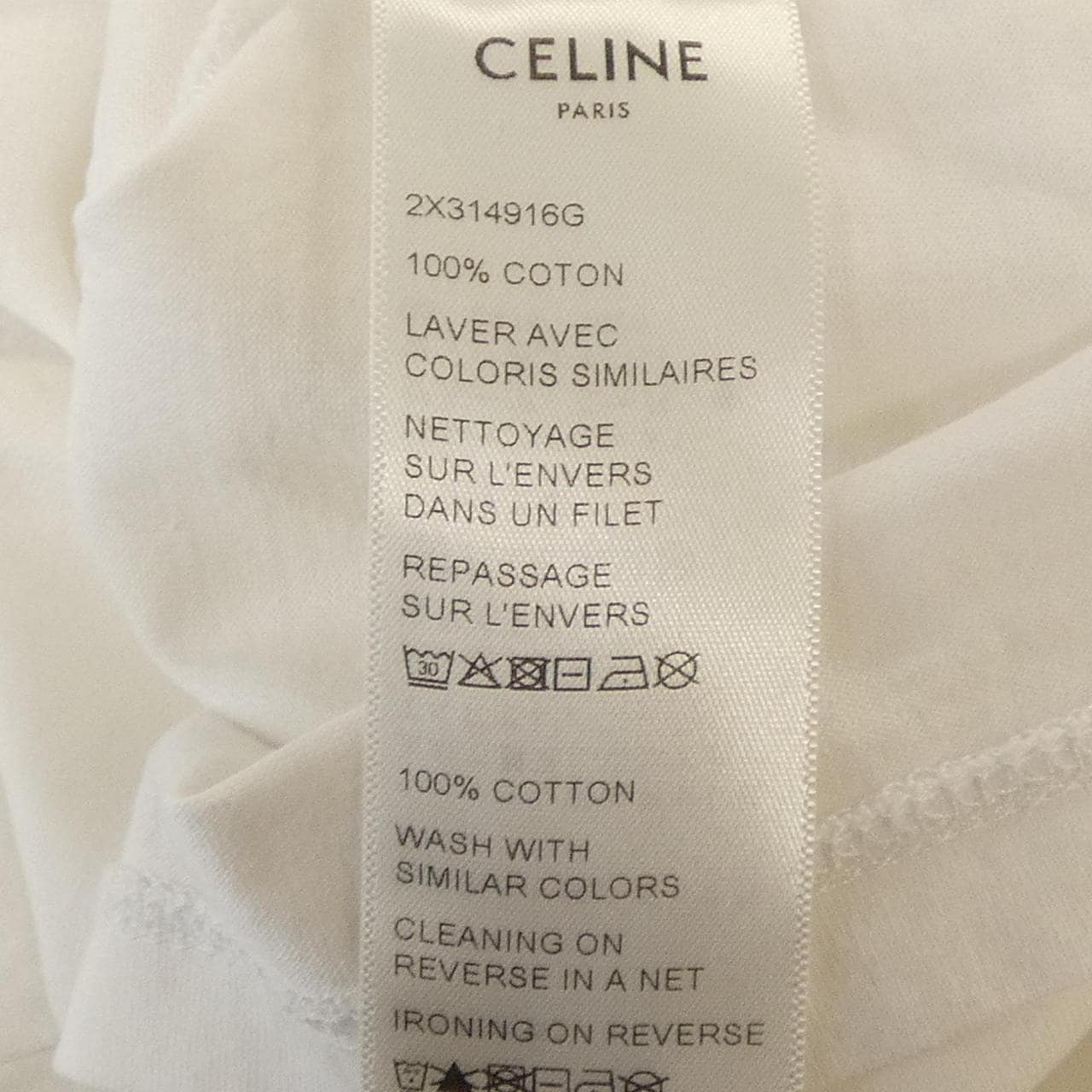 セリーヌ CELINE クラシックロゴ 2X314916G Tシャツ
