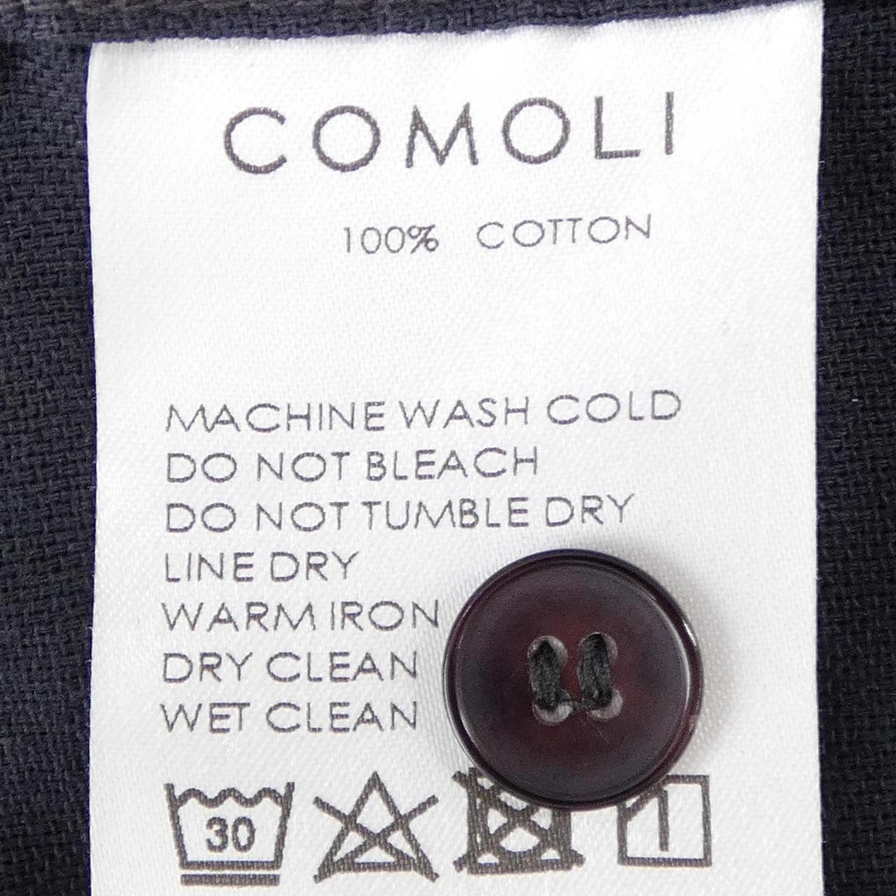 コモリ COMOLI V01-02016 シャツ