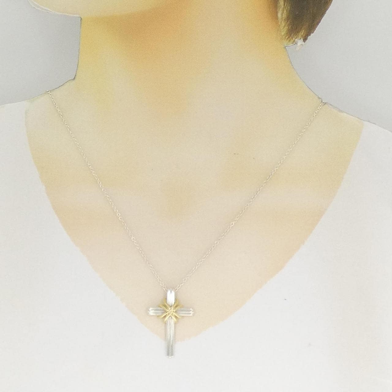 TIFFANY cross necklace