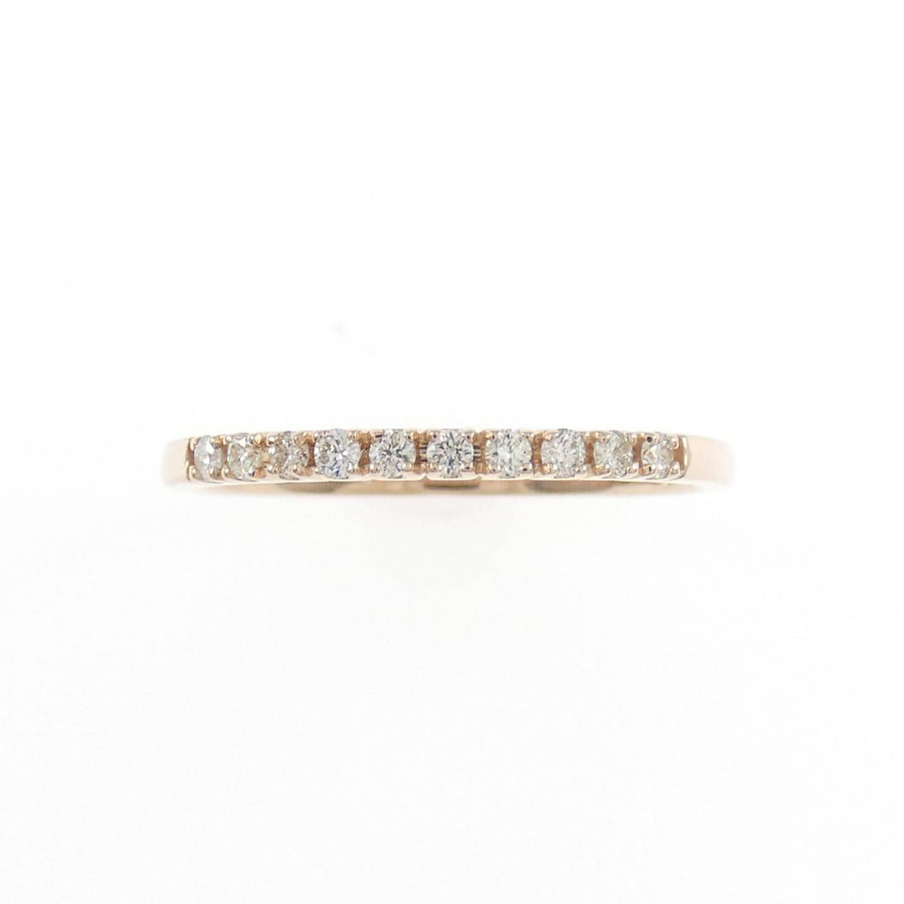 K18PG ダイヤモンド リング 0.10CT