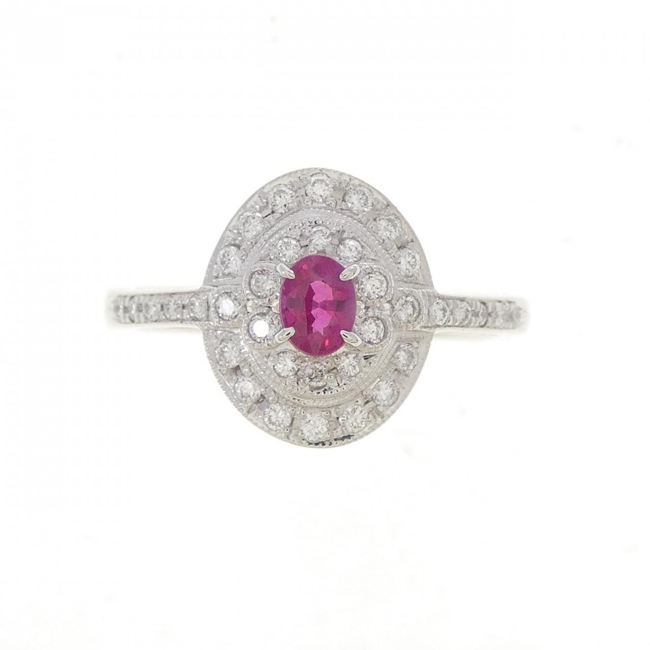 PT900 ルビー リング 0.272CT