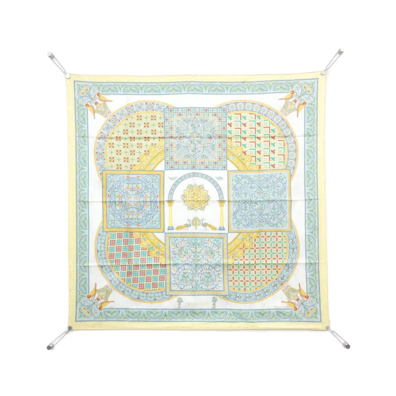 エルメス CIELS BYZANTINS カレ スカーフ