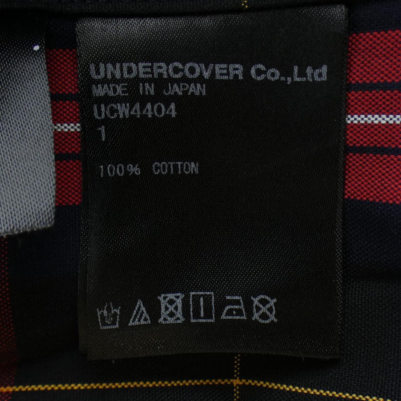 底套UNDER COVER衬衫