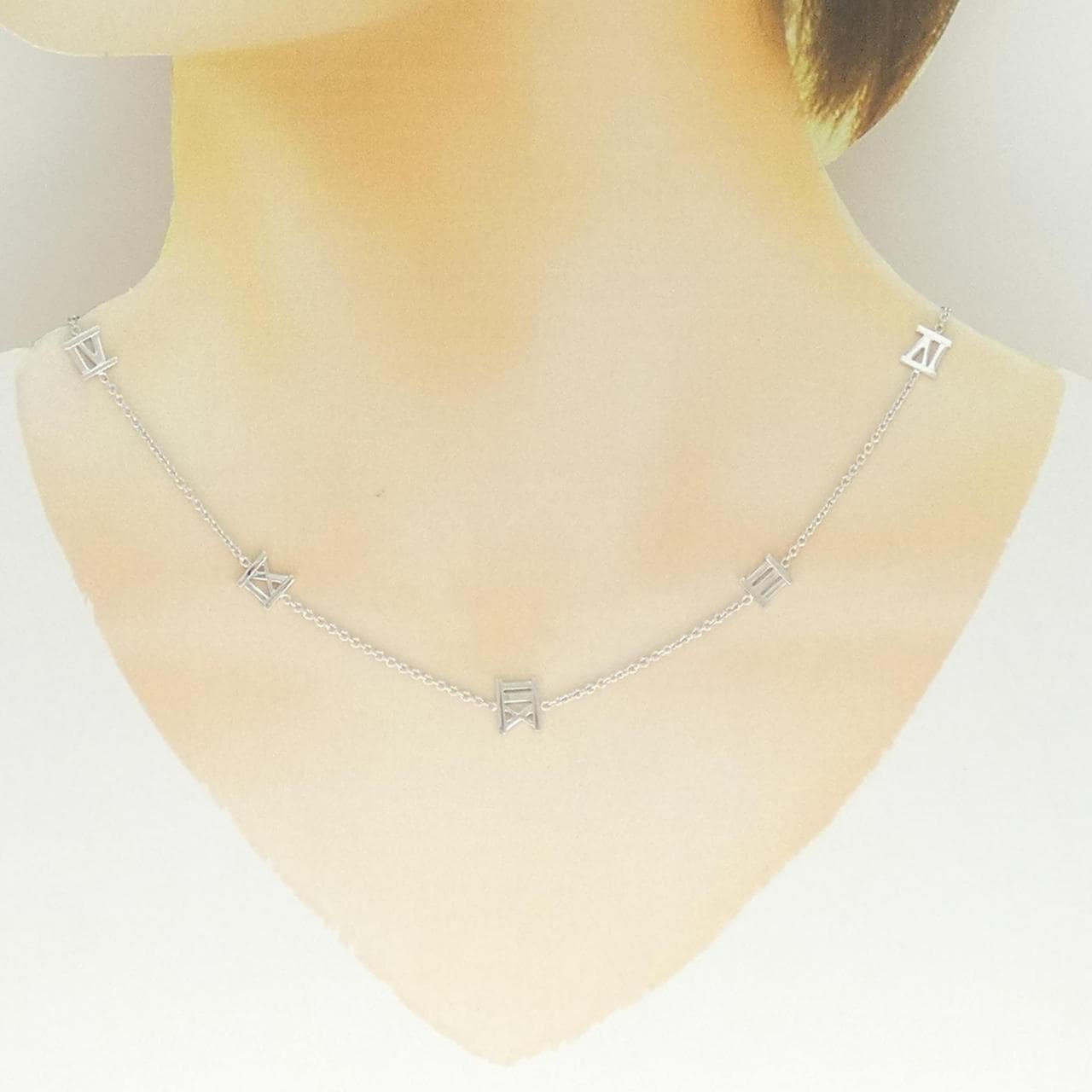 ティファニー アトラス オープンニューメタリック ネックレス