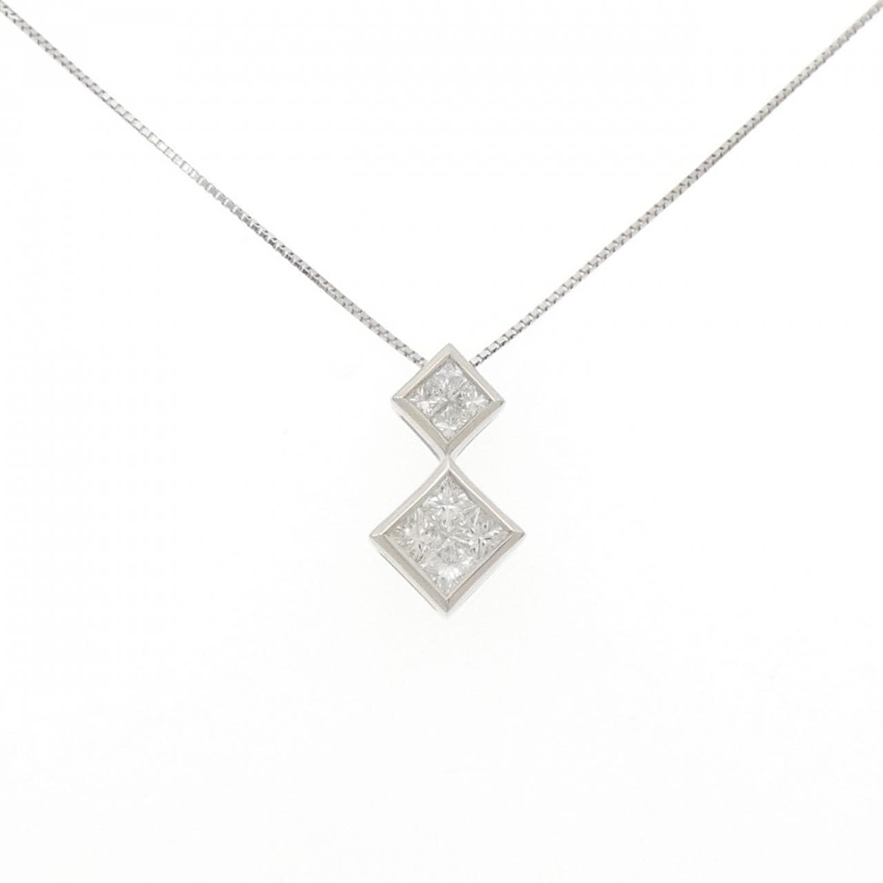 PT900/PT850 Diamond Necklace 1.00CT