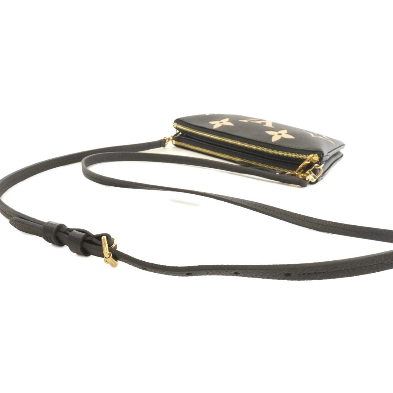 ルイヴィトン バイカラー モノグラム アンプラント ポシェット ドゥーブル ジップ M80787 ショルダーバッグ