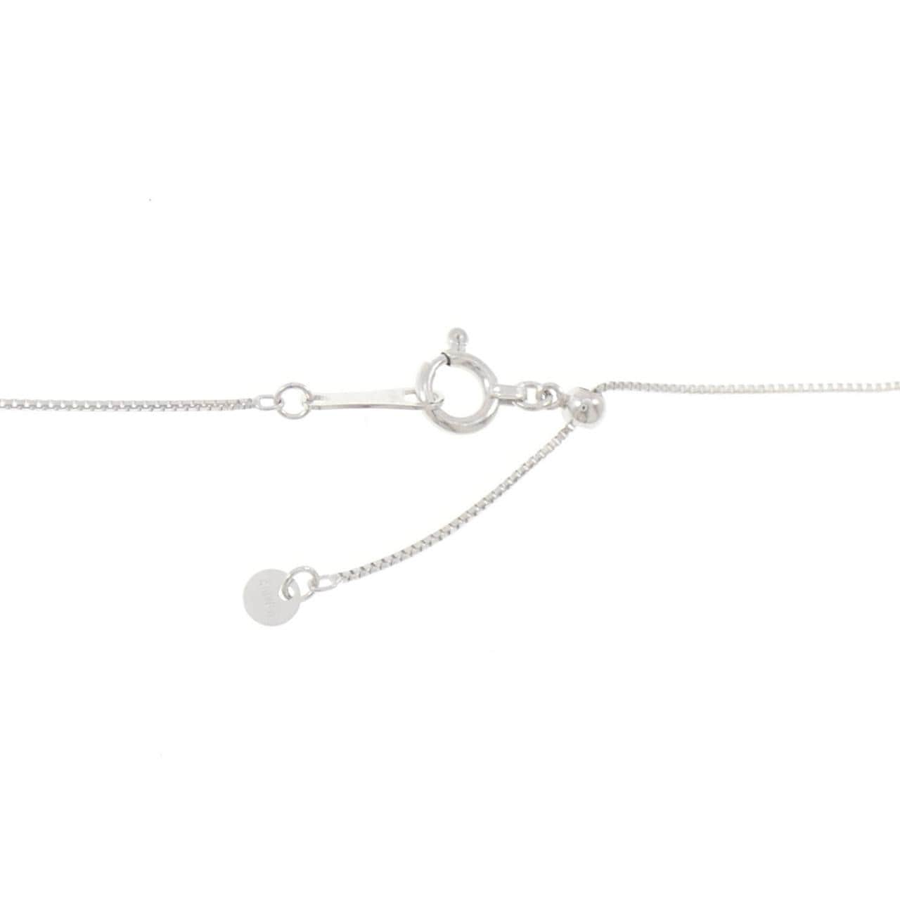 カラチ フラワー×ハート ダイヤモンド ネックレス 0.02CT