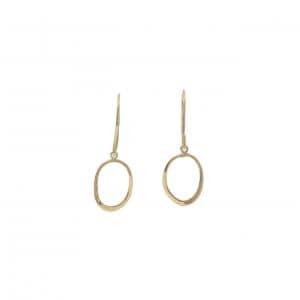 K18YG earrings