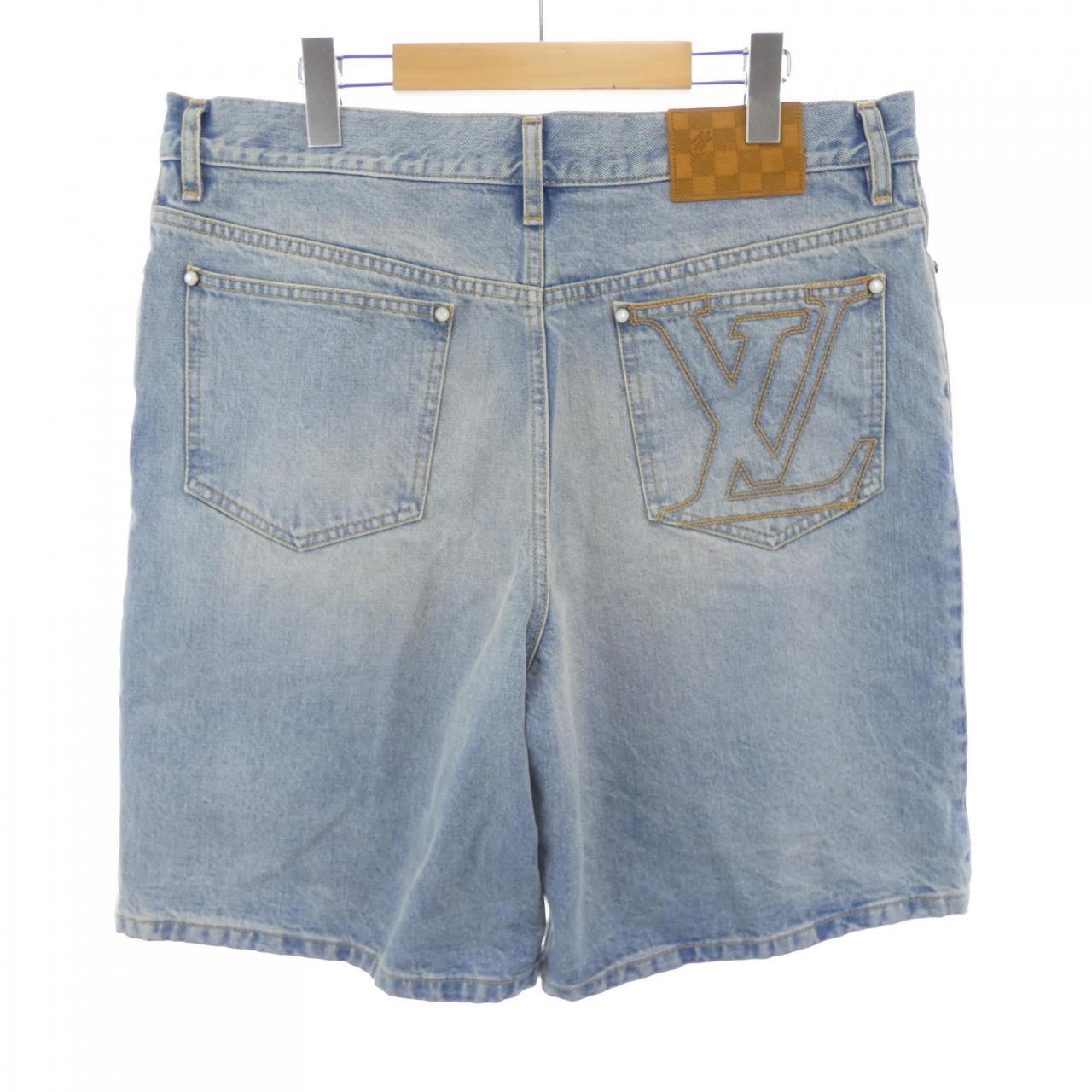 LOUIS VUITTON Vuitton LV Denim Shorts HTD52WPCP