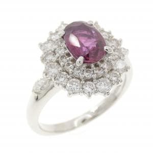 PT850 ルビー リング 1.38CT