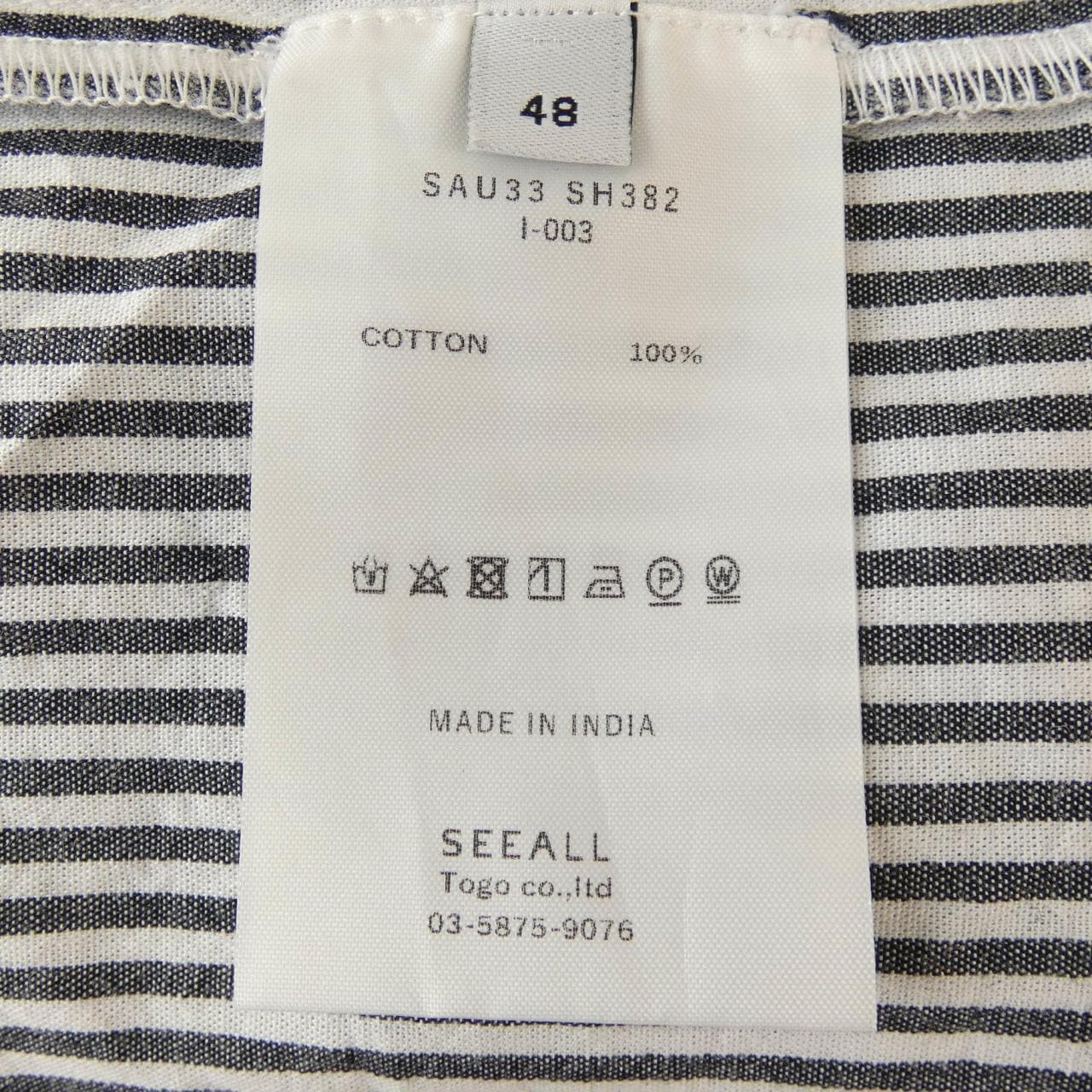 シーオール SEEALL SH382 シャツ