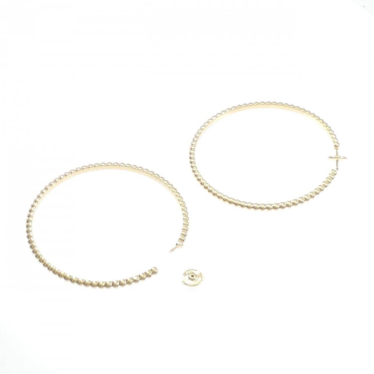 ヴァンクリーフ&アーペル ペルレ フープ ラージ ピアス