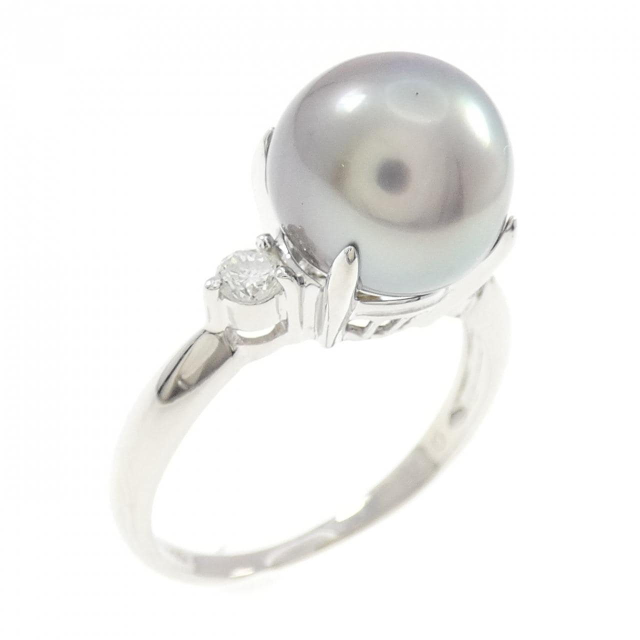 PT900 黒蝶パール リング 9.5mm