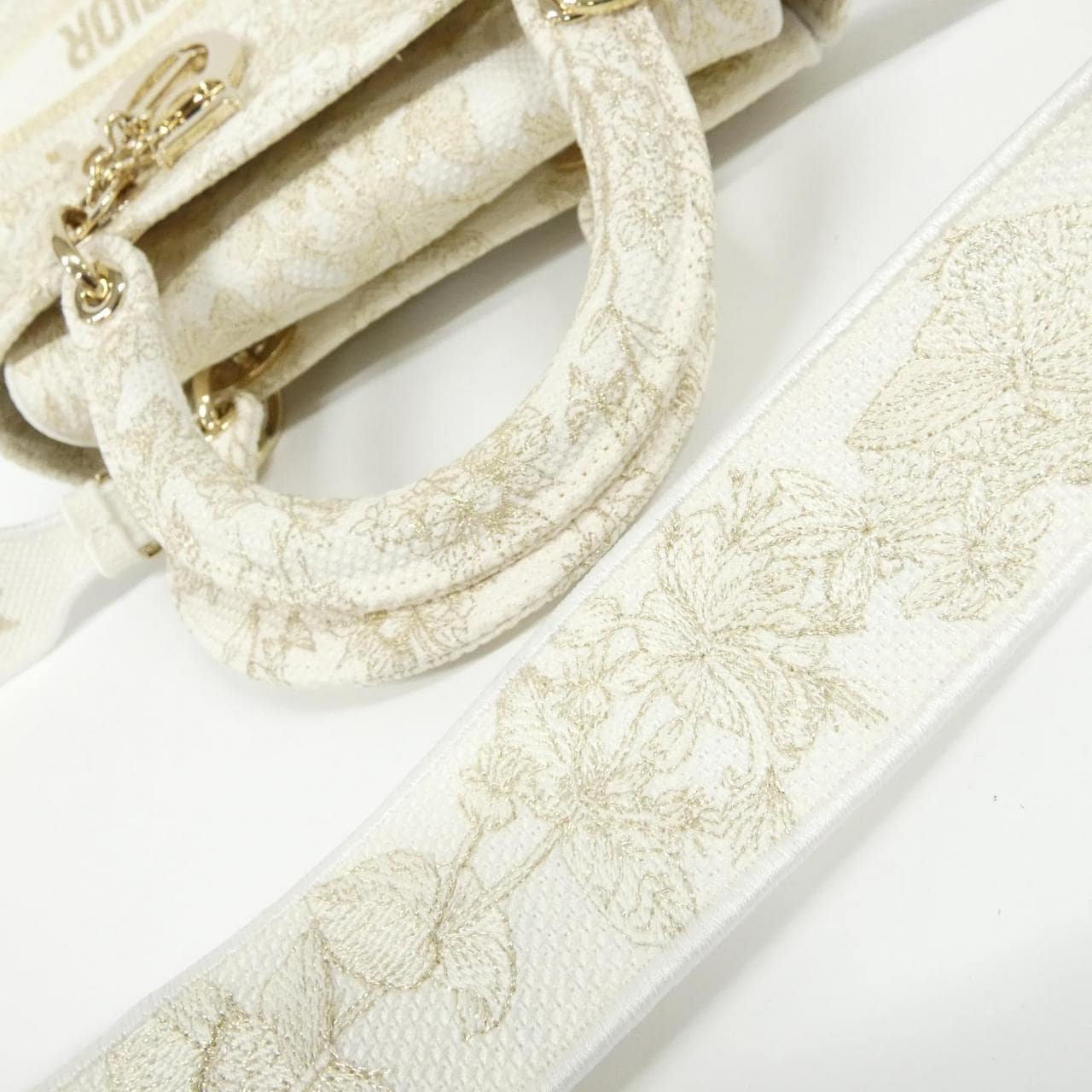 クリスチャンディオール BUTTERFLY AROUND THE WORLD レディ ディーライト ミディアム M0565OESV バッグ