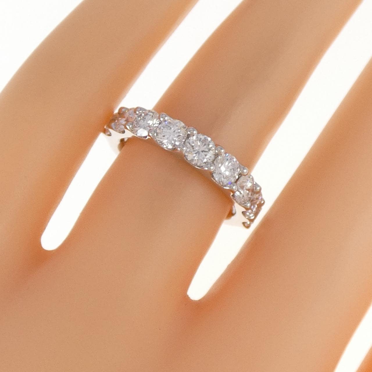 【新品】PT900 ダイヤモンド リング 1.508CT E VS2-SI1 EX-GOOD