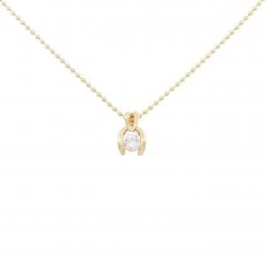 K18YG ダイヤモンド ネックレス 0.32CT