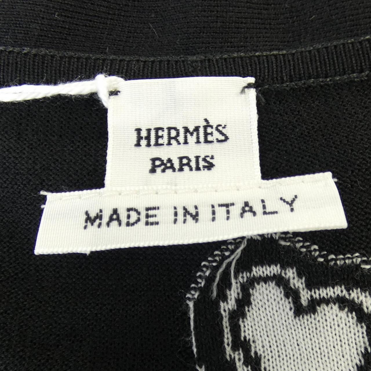 HERMES Candy Liblis 頭巾開襟衫 5H2729D3