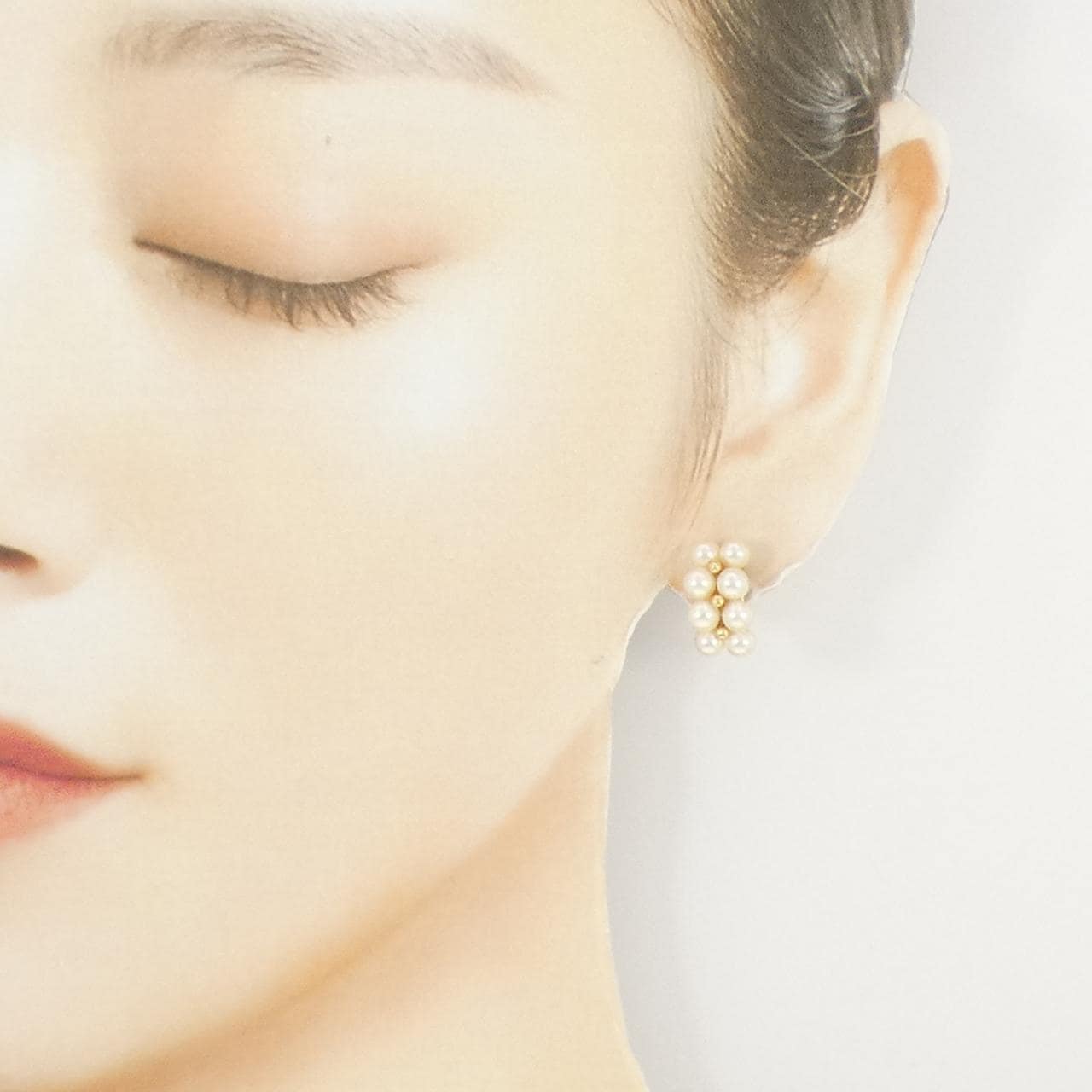 K18YG アコヤパール イヤリング