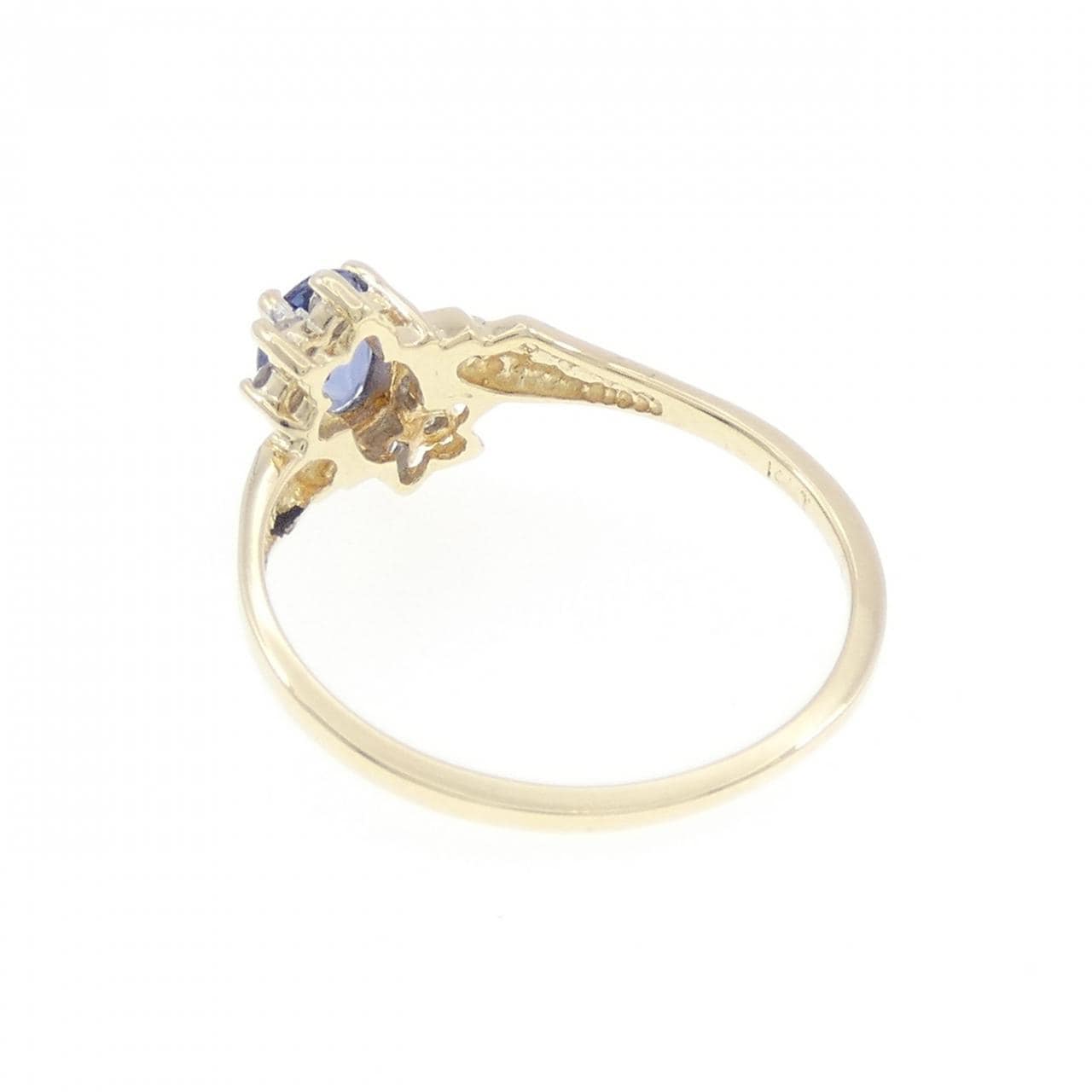 14KTYG/14KTWG サファイヤ リング