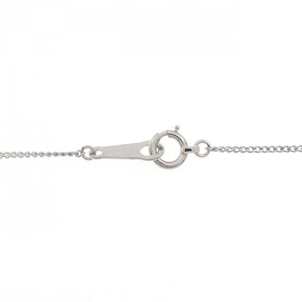 PT900/PT850 エメラルド ネックレス 0.33CT
