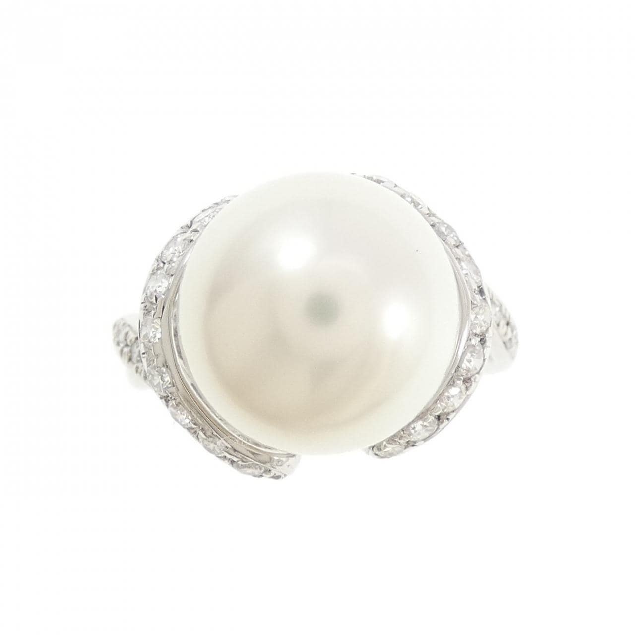 PT900 白蝶パール リング 12.2mm