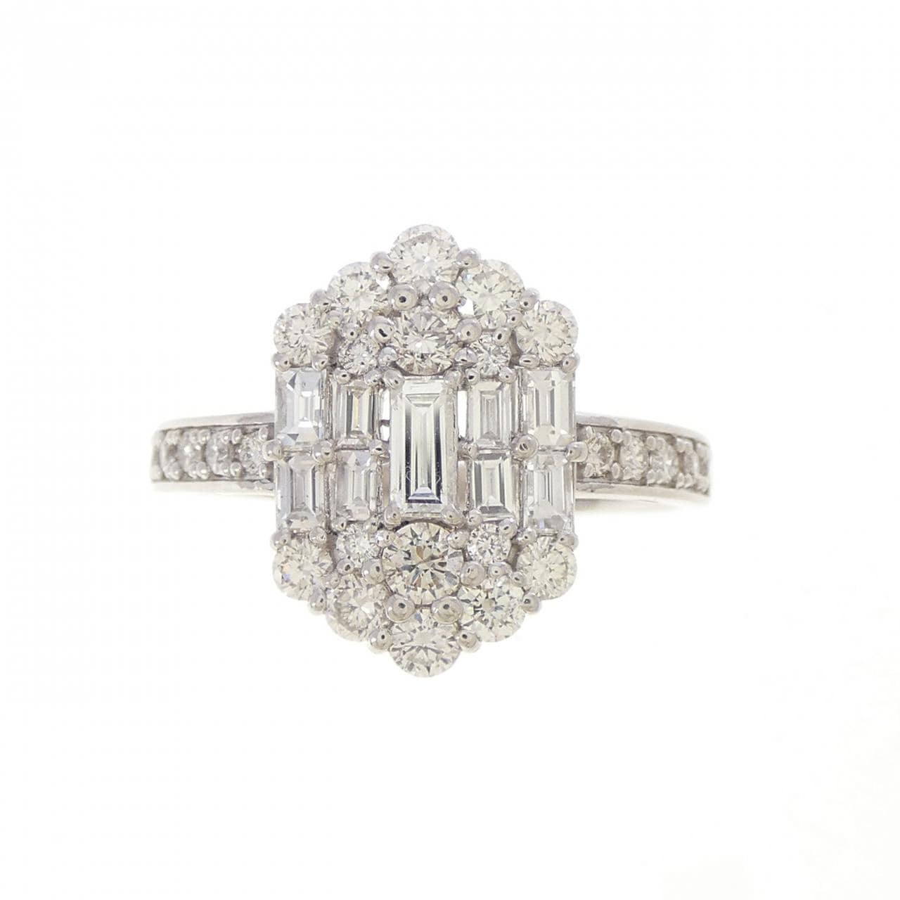 PT900 ダイヤモンド リング 1.00CT