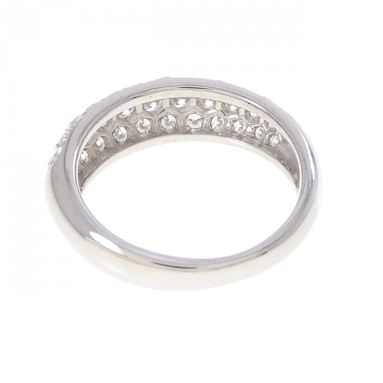 PT900 パヴェ ダイヤモンド リング 1.00CT