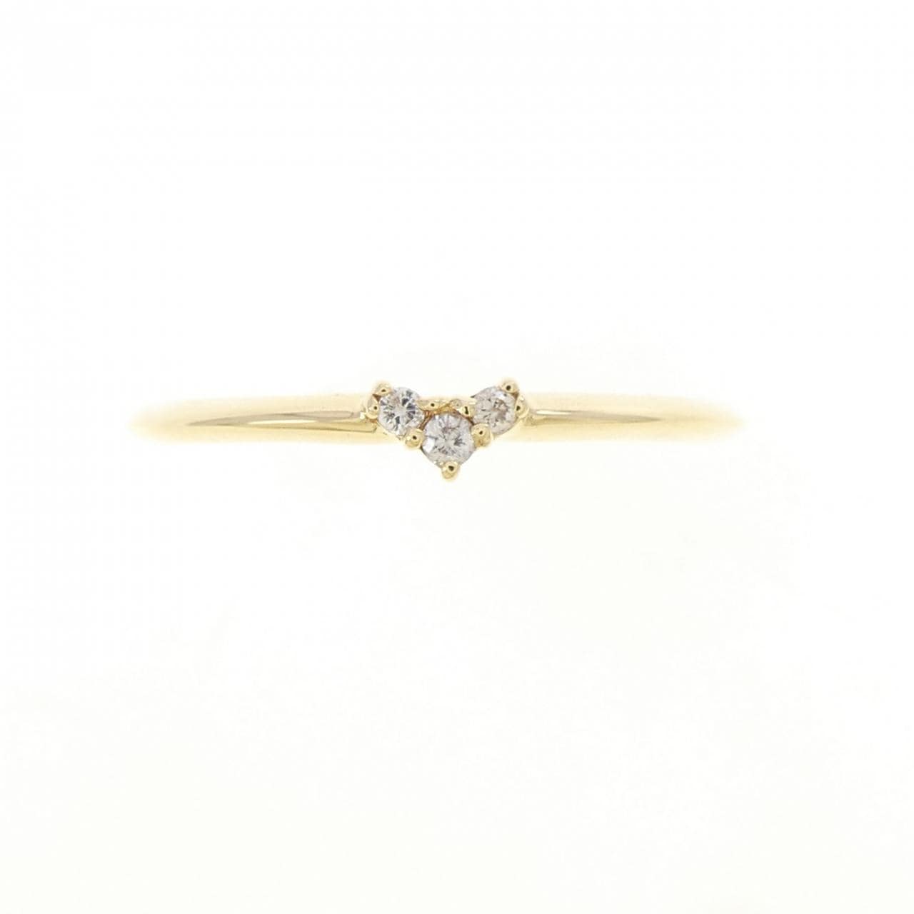アガット ダイヤモンド リング 0.03CT