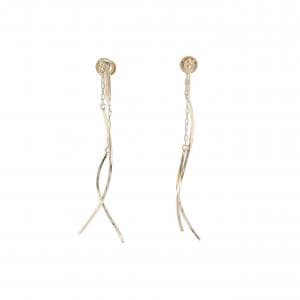 4°C K10YG Earrings