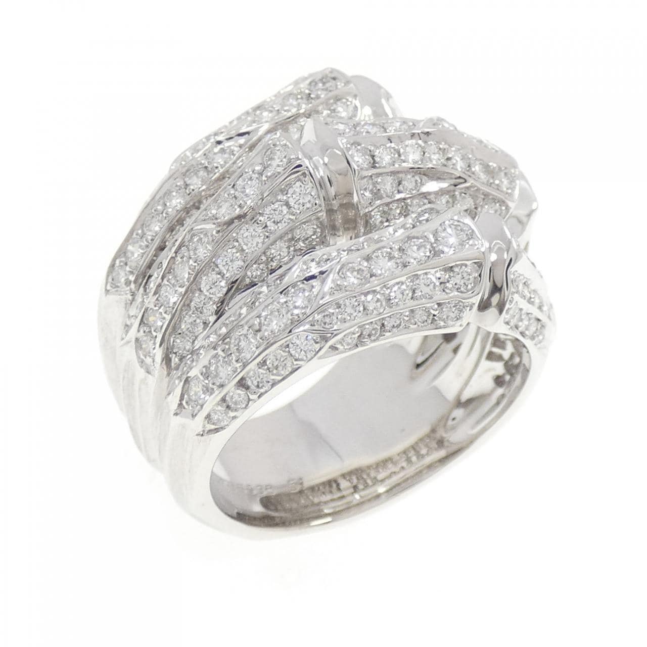 【ヴィンテージ】カルティエ バンブー3ロウ リング