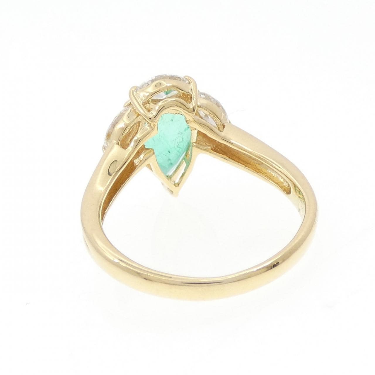 K18YG エメラルド リング 1.29CT