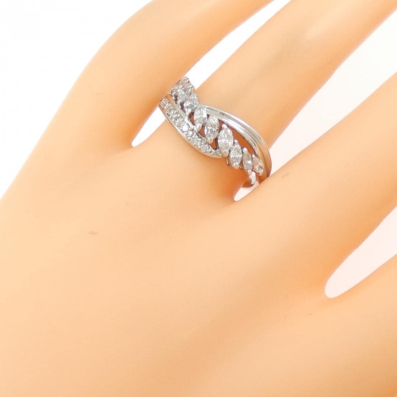 PT900 ダイヤモンド リング 0.60CT