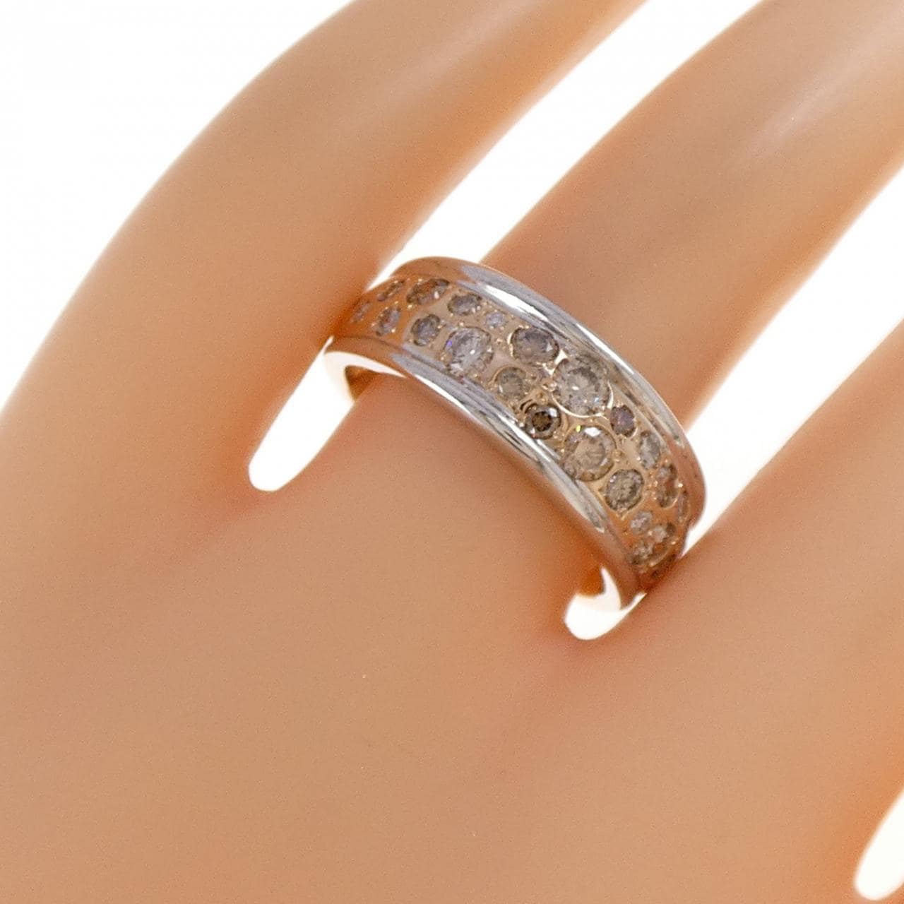 カシケイ メランジェ リング 0.85CT