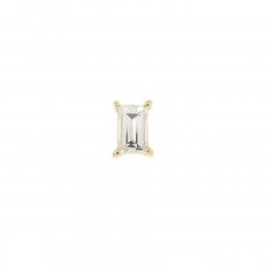 K18YG ダイヤモンド ピアス 0.10CT 片耳