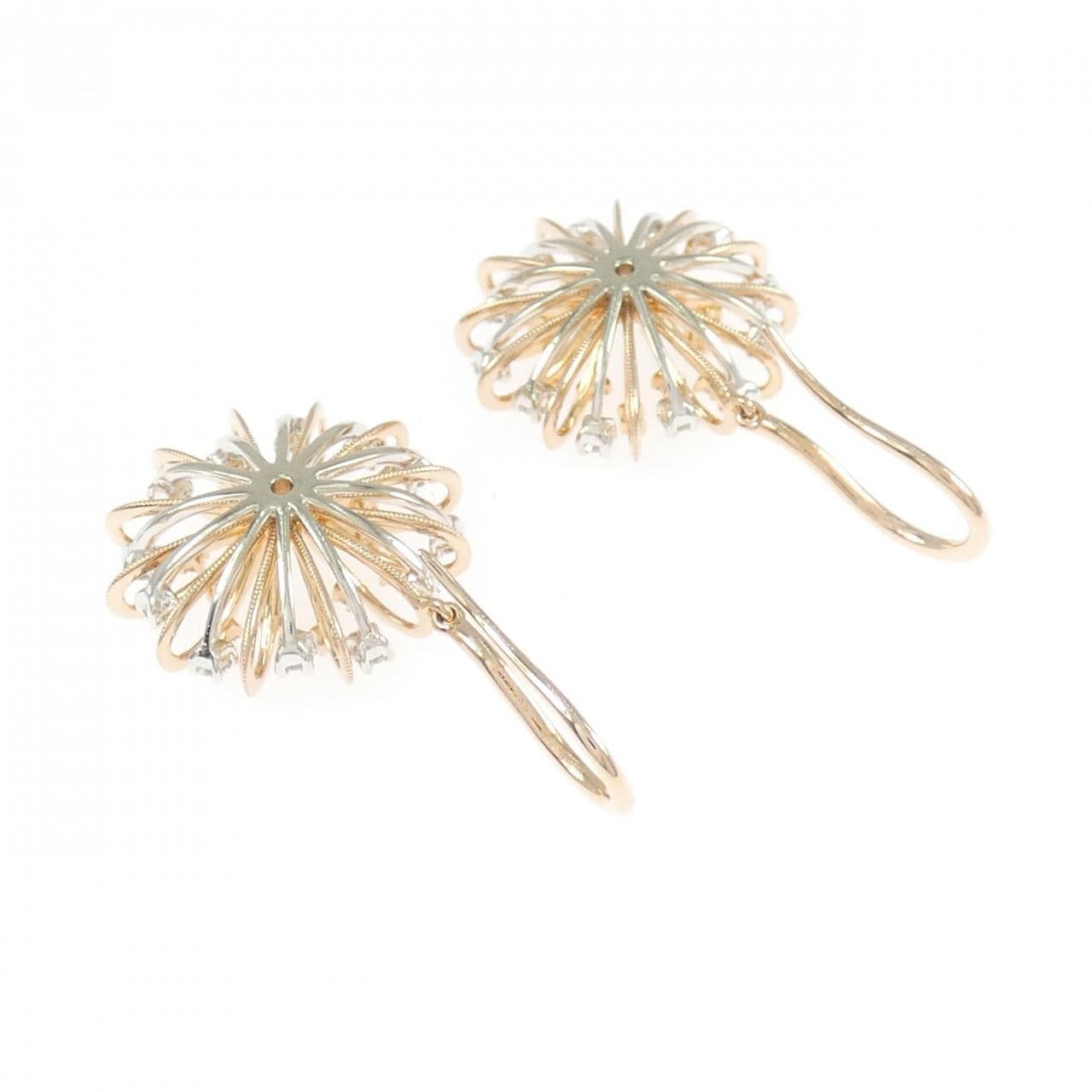 18KPG/18KWG ダイヤモンド ピアス 0.565CT