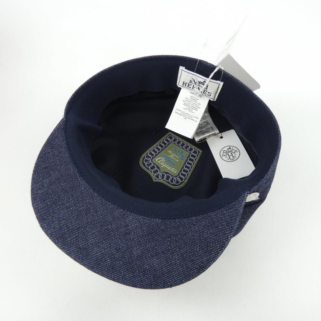 エルメス HERMES CLIQUETIS H PASSANT H221015N カブール CABOURG キャップ