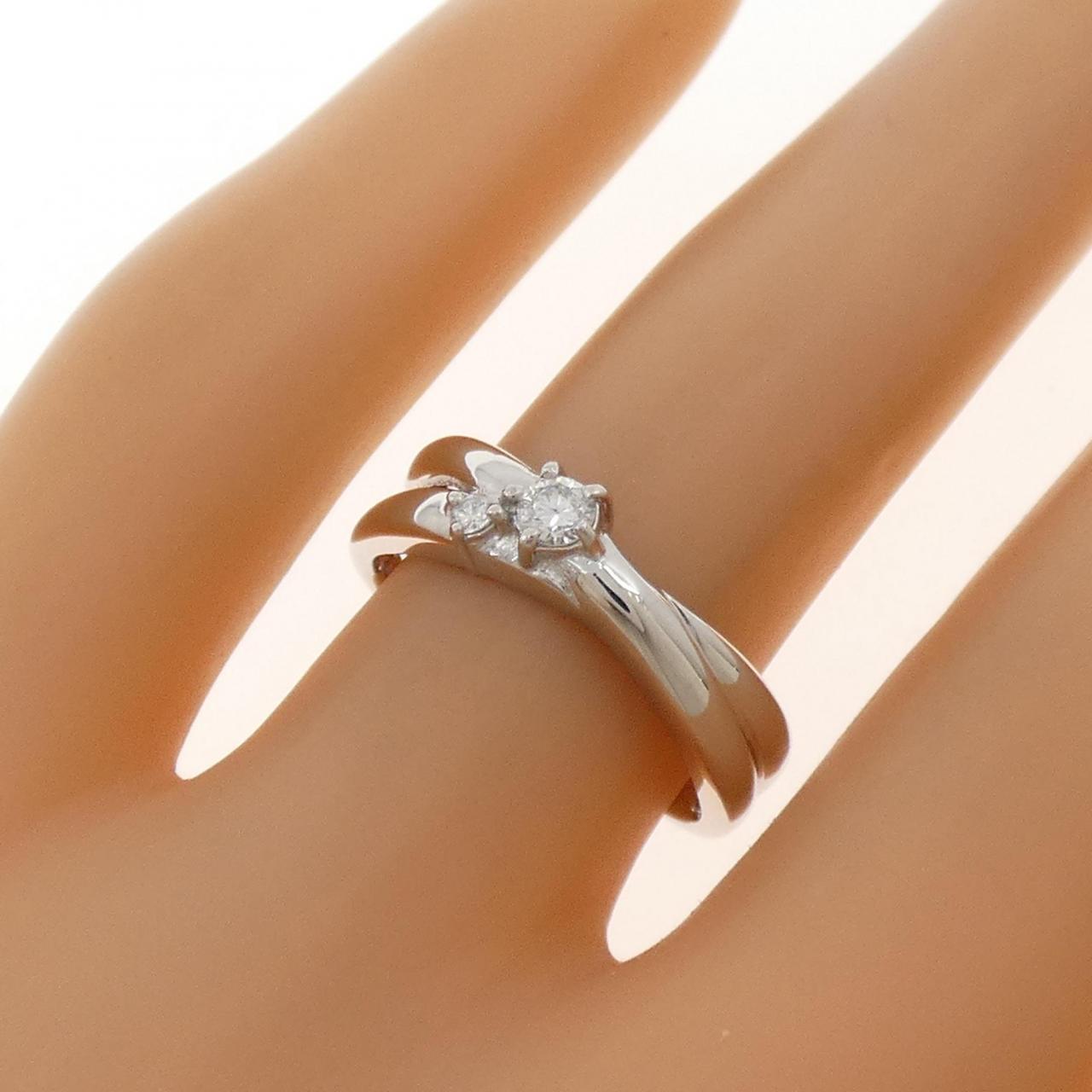 PT900 ダイヤモンド リング 0.10CT