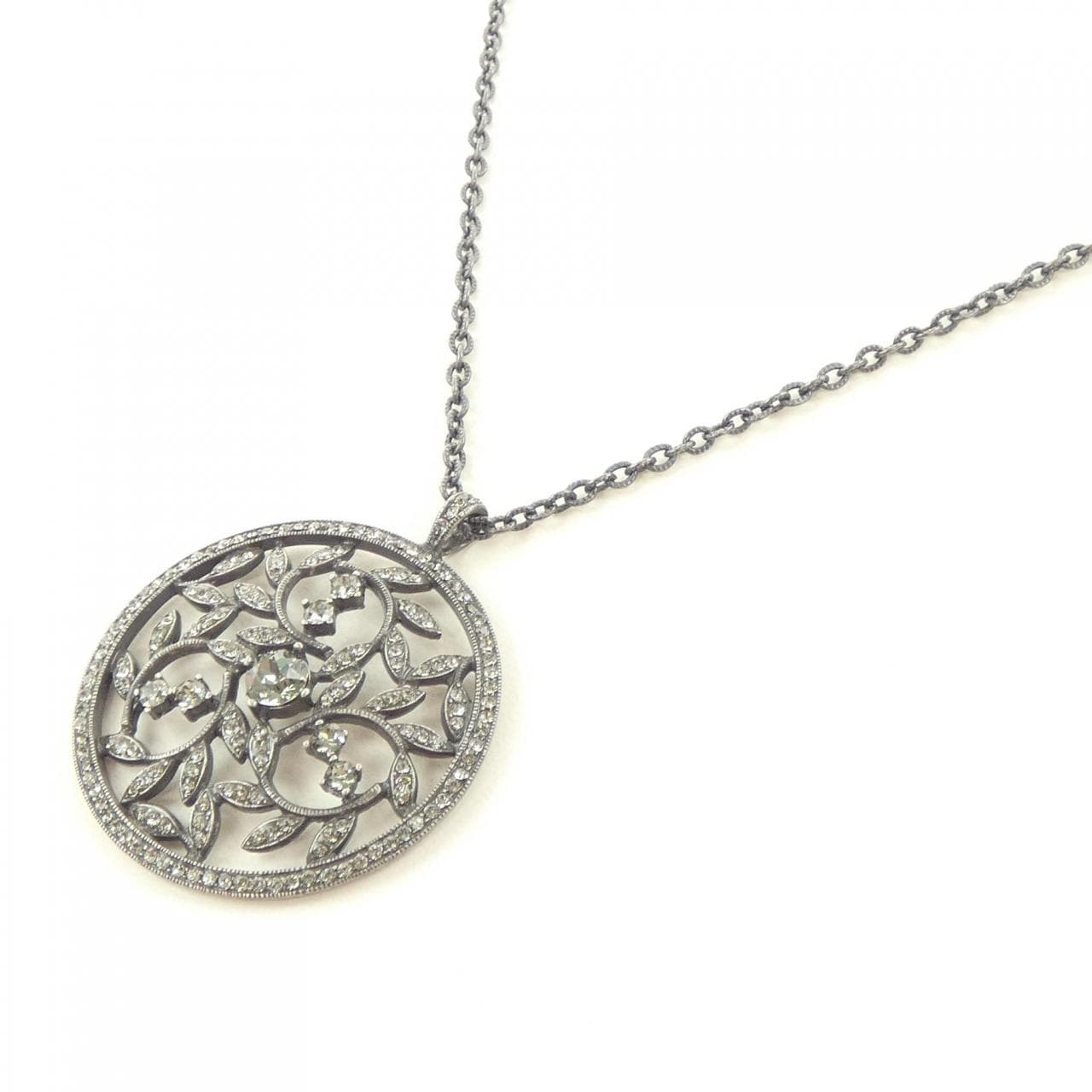 フォクシー FOXEY 25722 CRYSTAL MOON NECKLACE