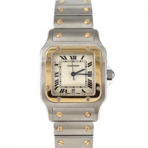 カルティエ サントスガルベLM コンビ W20011C4 SSxYG クォーツ