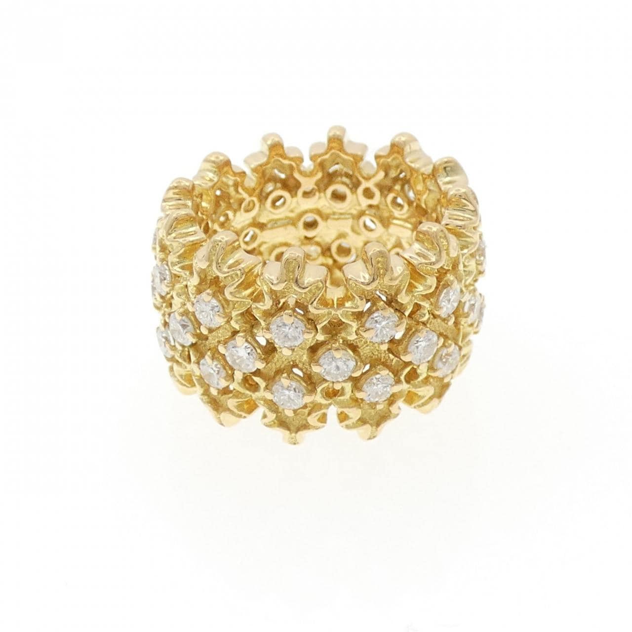 750YG ダイヤモンド リング 1.65CT