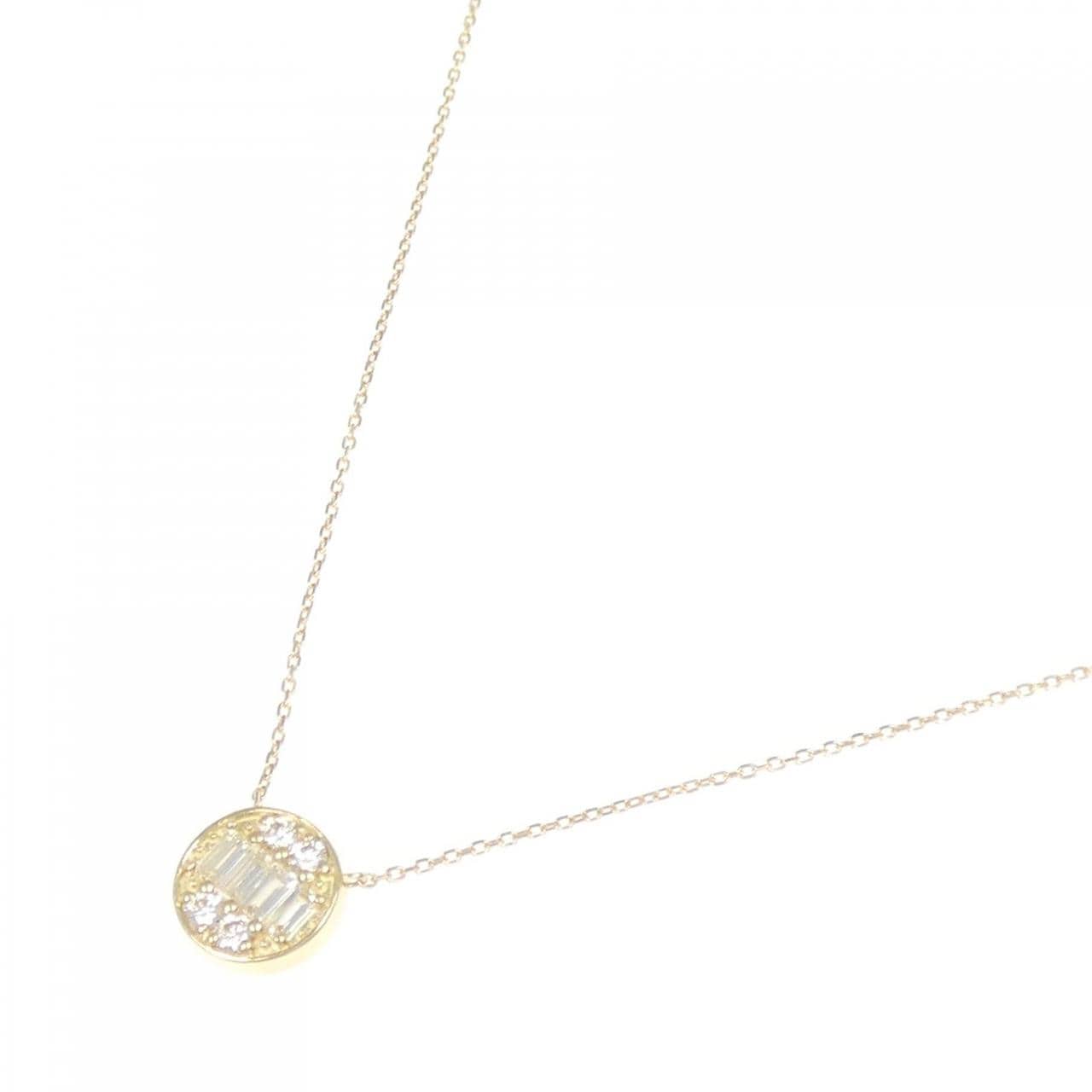 【新品】K18YG ダイヤモンド ネックレス 0.30CT