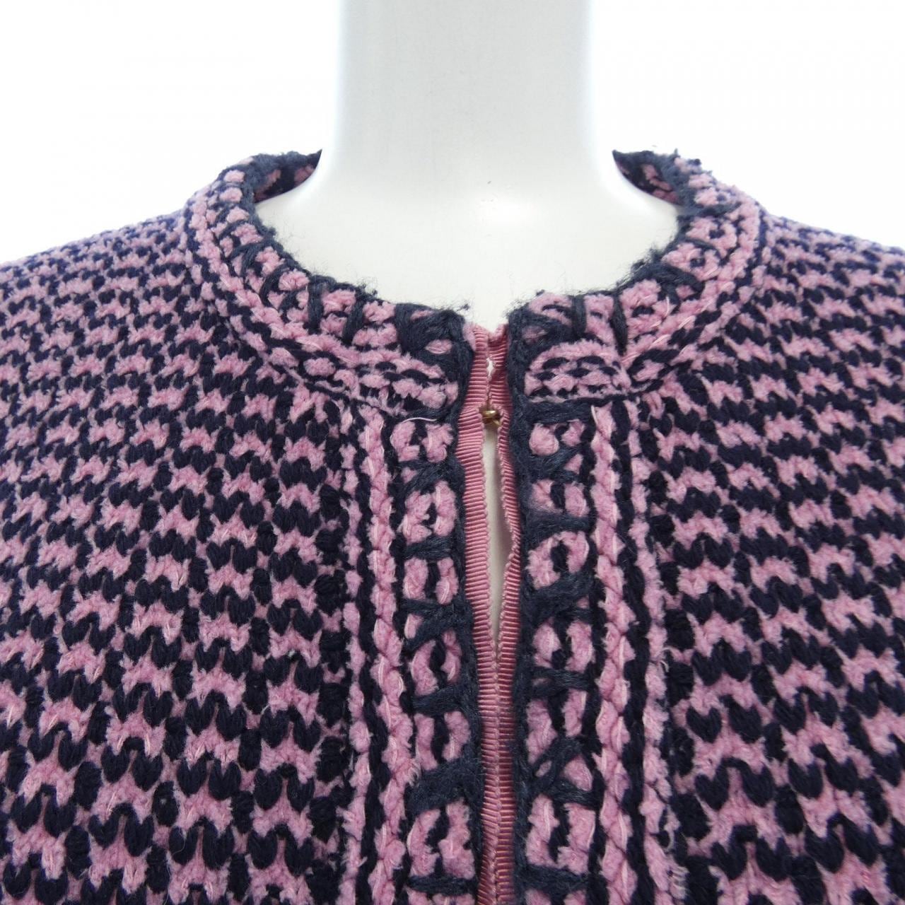 シャネル CHANEL ノーカラージャケット