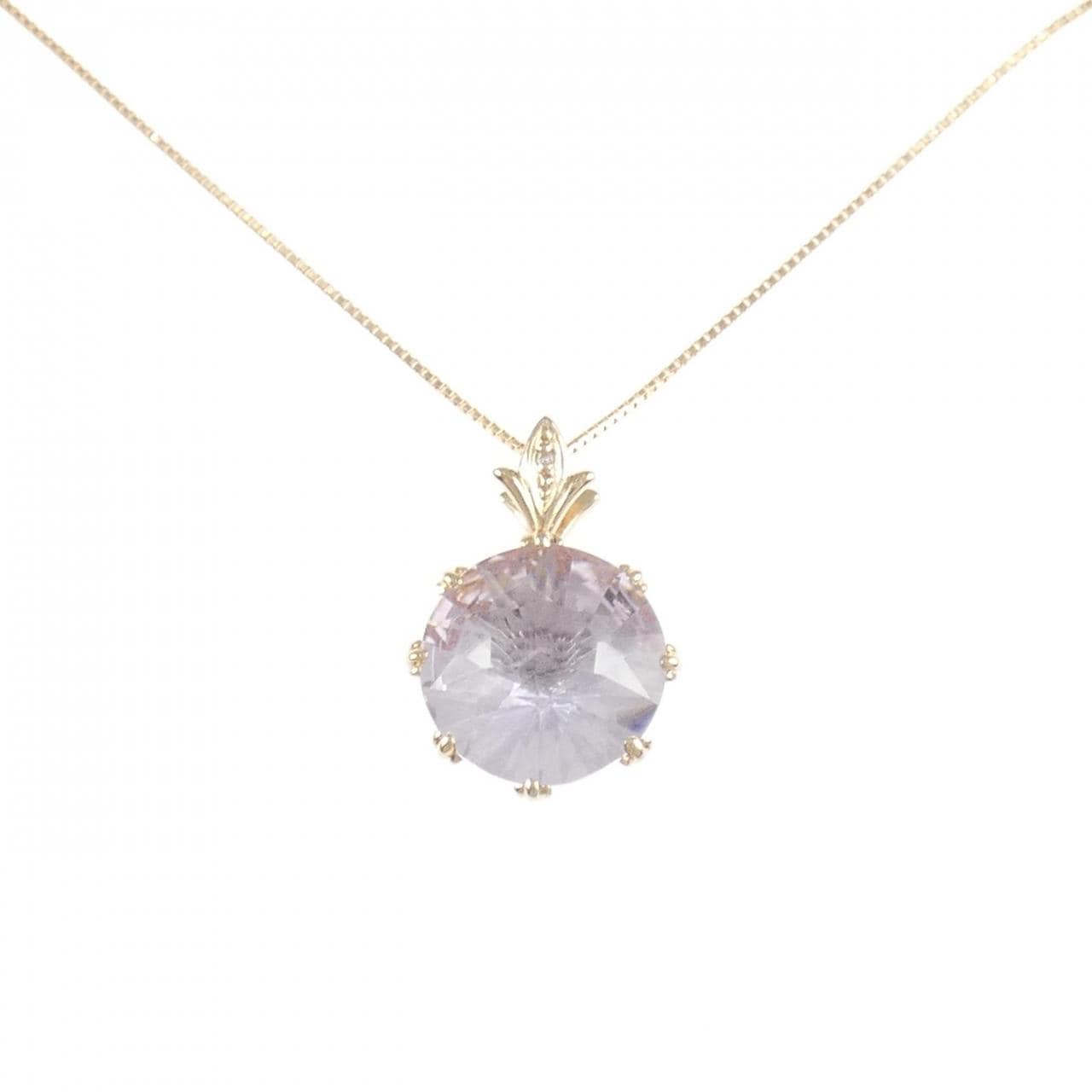 K18PG/K18WG 2WAY アメジスト ネックレス