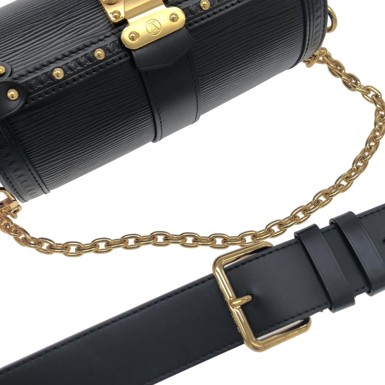 ルイヴィトン エピ パピヨン トランク M58655 ショルダーバッグ