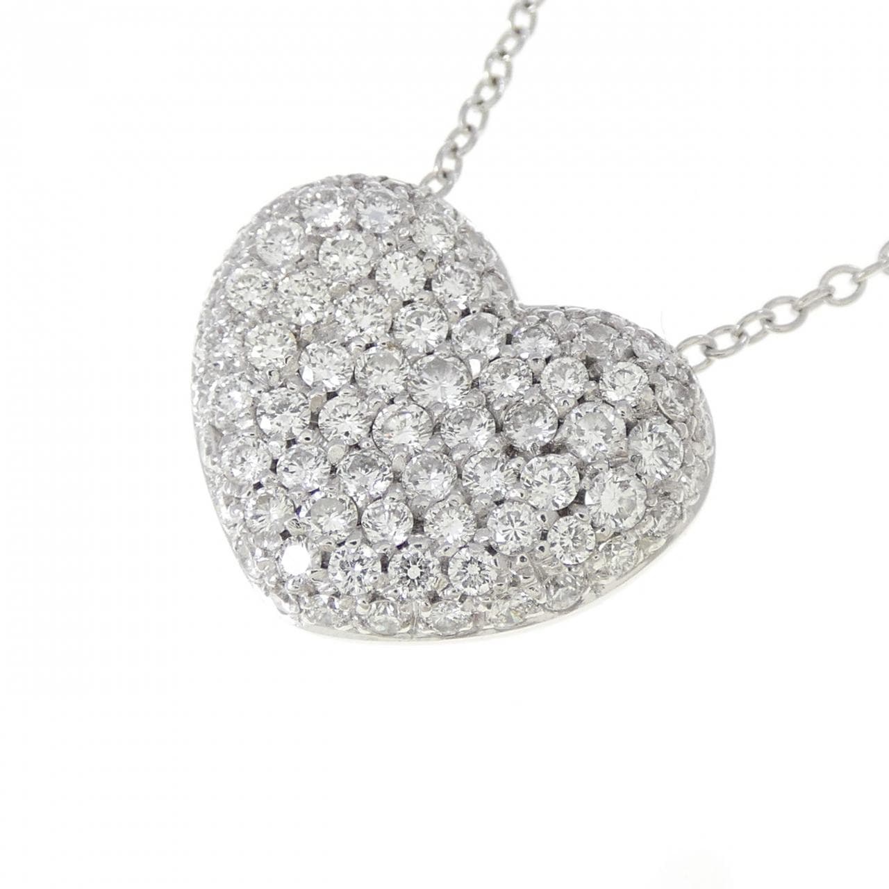 ポンテヴェキオ ハート ネックレス 0.90CT