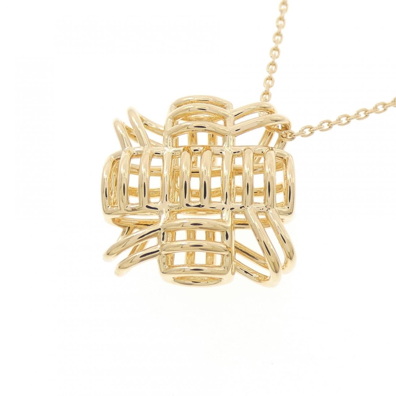 ギンザ タナカ K18YG ネックレス