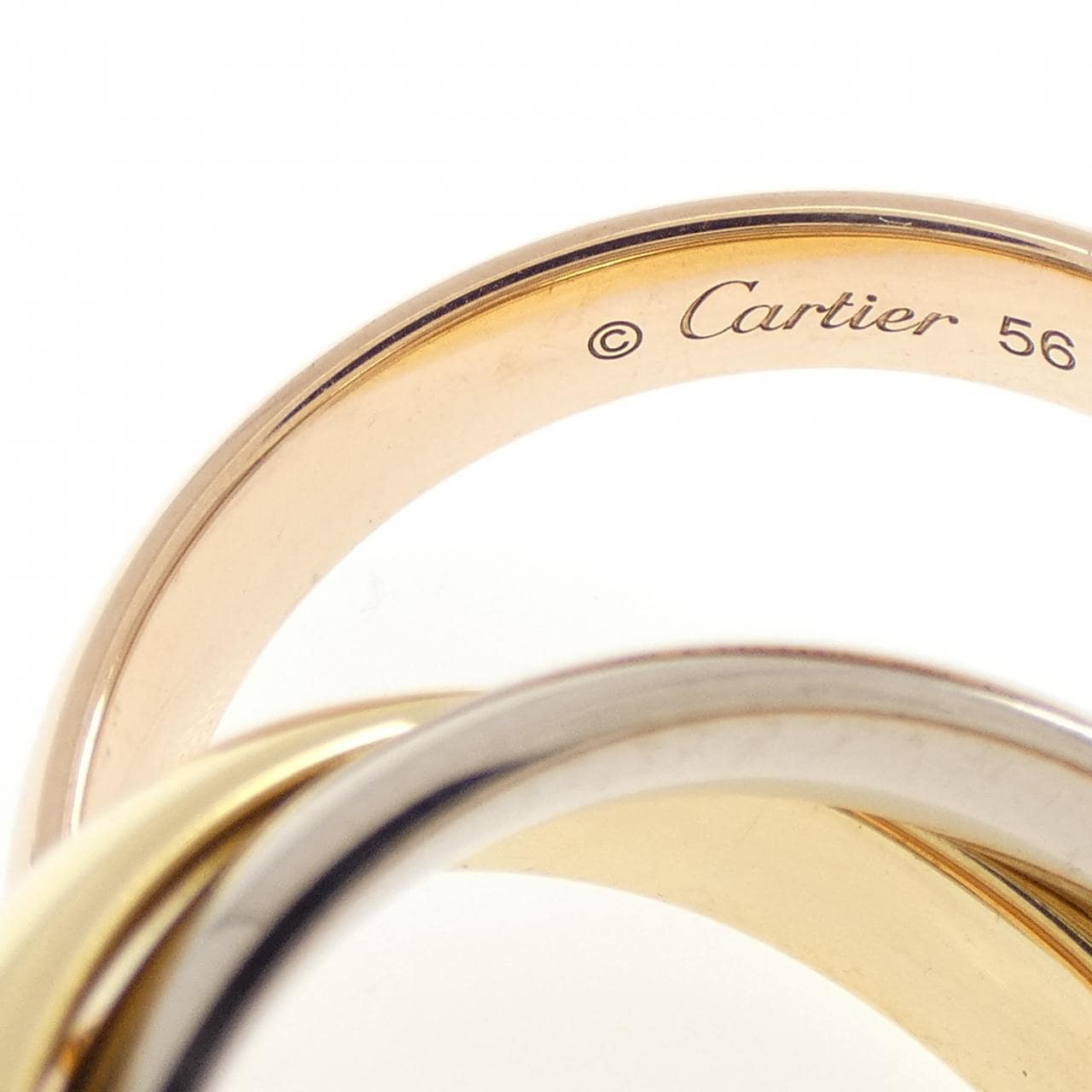 カルティエ トリニティ ラージ リング
