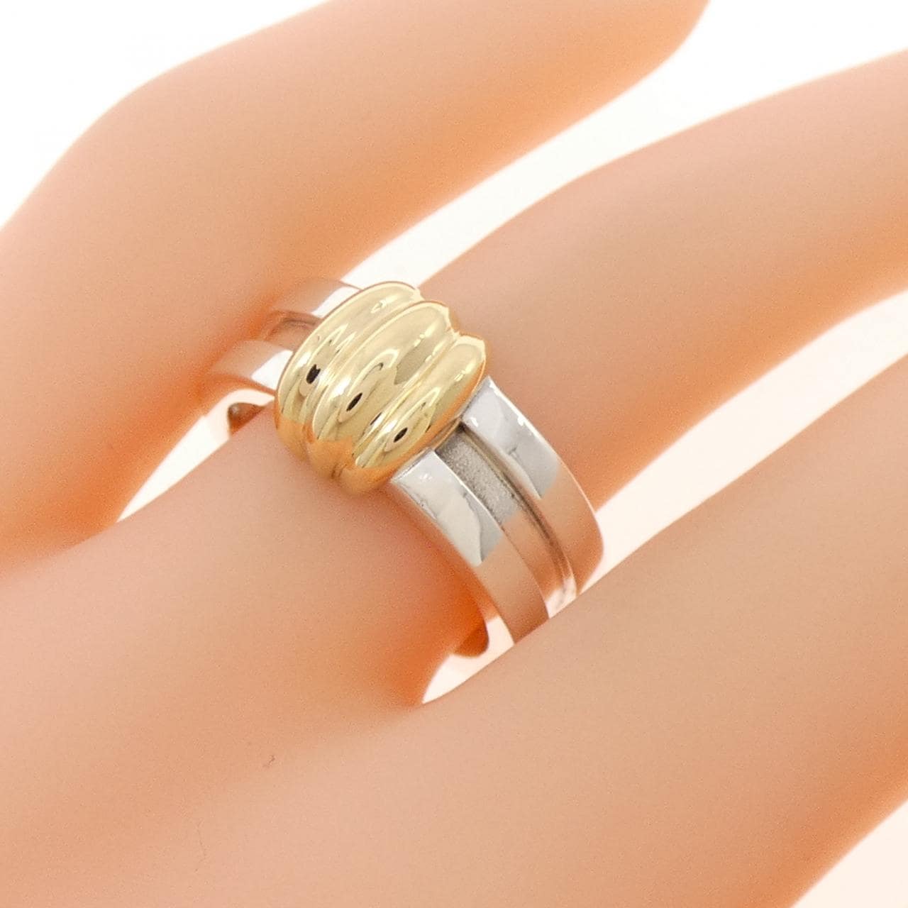 【ヴィンテージ】ティファニー 925/750YG リング