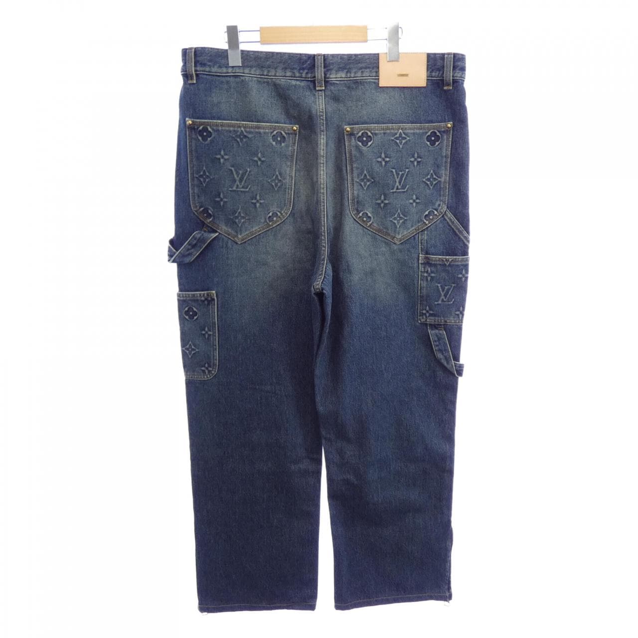 ルイヴィトン LOUIS VUITTON ワークウエアデニムカーペンターパンツ HOD45WY38 ジーンズ