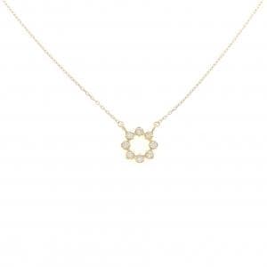 K18YG ダイヤモンド ネックレス 0.10CT